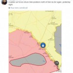 Американская авиация нанесла новый удар по позициям Асада и россиян (вероятно) возле Дейр-эз-Зор