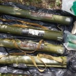 В Киеве СБУ нашла схрон с гранатометами и взрывчаткой