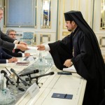 Петро Порошенко встретился с экзархами Вселенского Патриарха