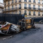 Крупнейший погром центра Парижа за прошедшие 30 лет (фоторепортаж)