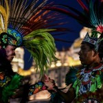 В Мексике отметили день Девы Марии Гваделупской потрясающим шоу