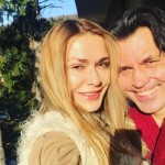 Ольга Сумская с мужем встретила новый год в Карпатах