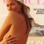 Обнаженная Кейт Мосс украсила обложку Vogue