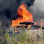 В зоне ООС произошел пожар: подозревают диверсию 