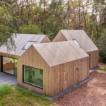 В Нидерландах появился странный домик, в котором каждая комната имеет собственную крышу
