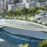 Скоро парижане смогут выращивать овощи и фрукты прямо на пешеходном мосту