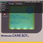 Энтузиаст приспособил игровую консоль Nintendo Game Boy для майнинга Bitcoin