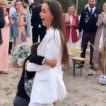 Ксению Мишину и Эллерта увидели вместе на свадьбе у друзей