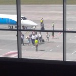 Херсон встретил Юлию Тимошенко гневными плакатами