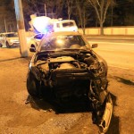 В Одессе в результате ДТП автомобиль пробил стену исправительной колонии 