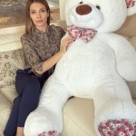 Антонина Паперная опубликовала фото с огромным медведем