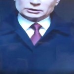В Кенигсберге телеканал обрезал часть головы Путина при поздравлении с Новым годом
